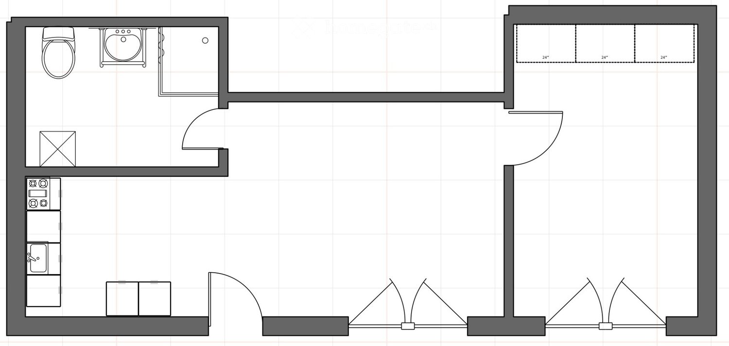 Appartement de 2 ½ pièces, photo 4 sur 4