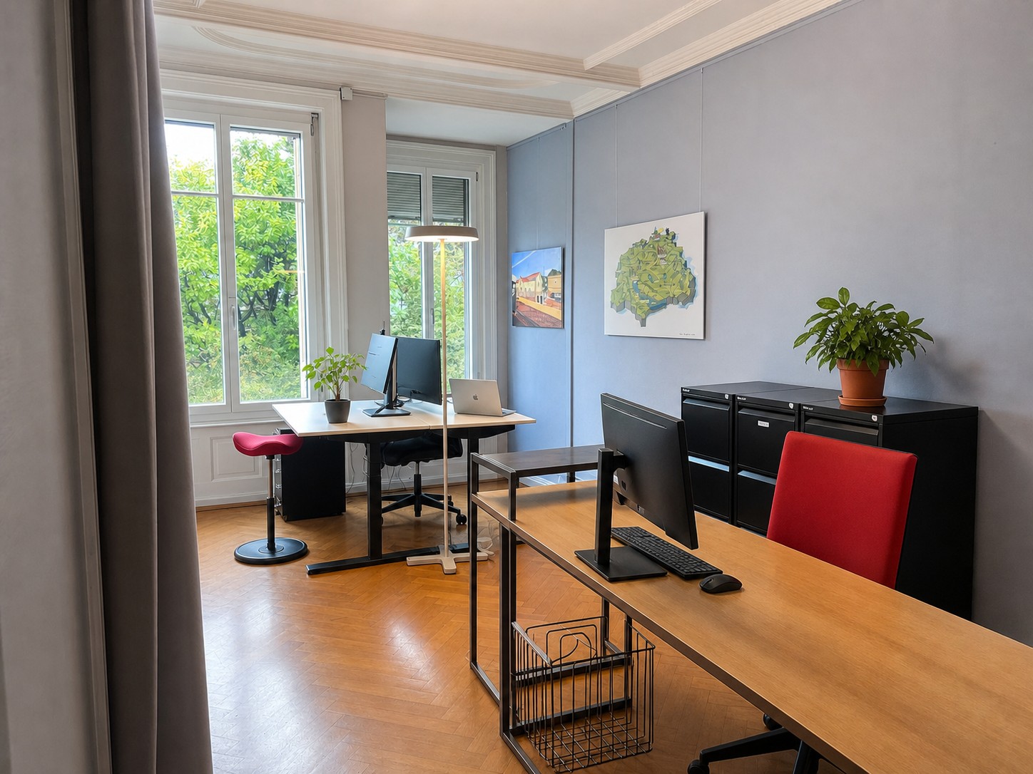 Bureaux de 157-184m²