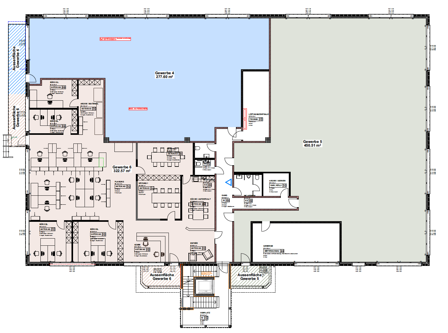 451m² commercial, photo 5 sur 10