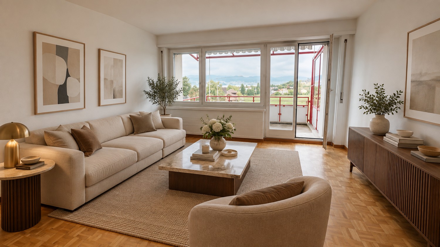 Appartement de 3 pièces