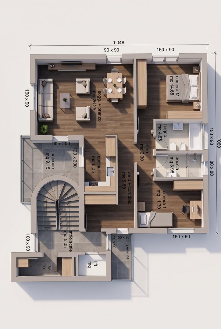 Appartement de 3 ½ pièces, photo 7 sur 7