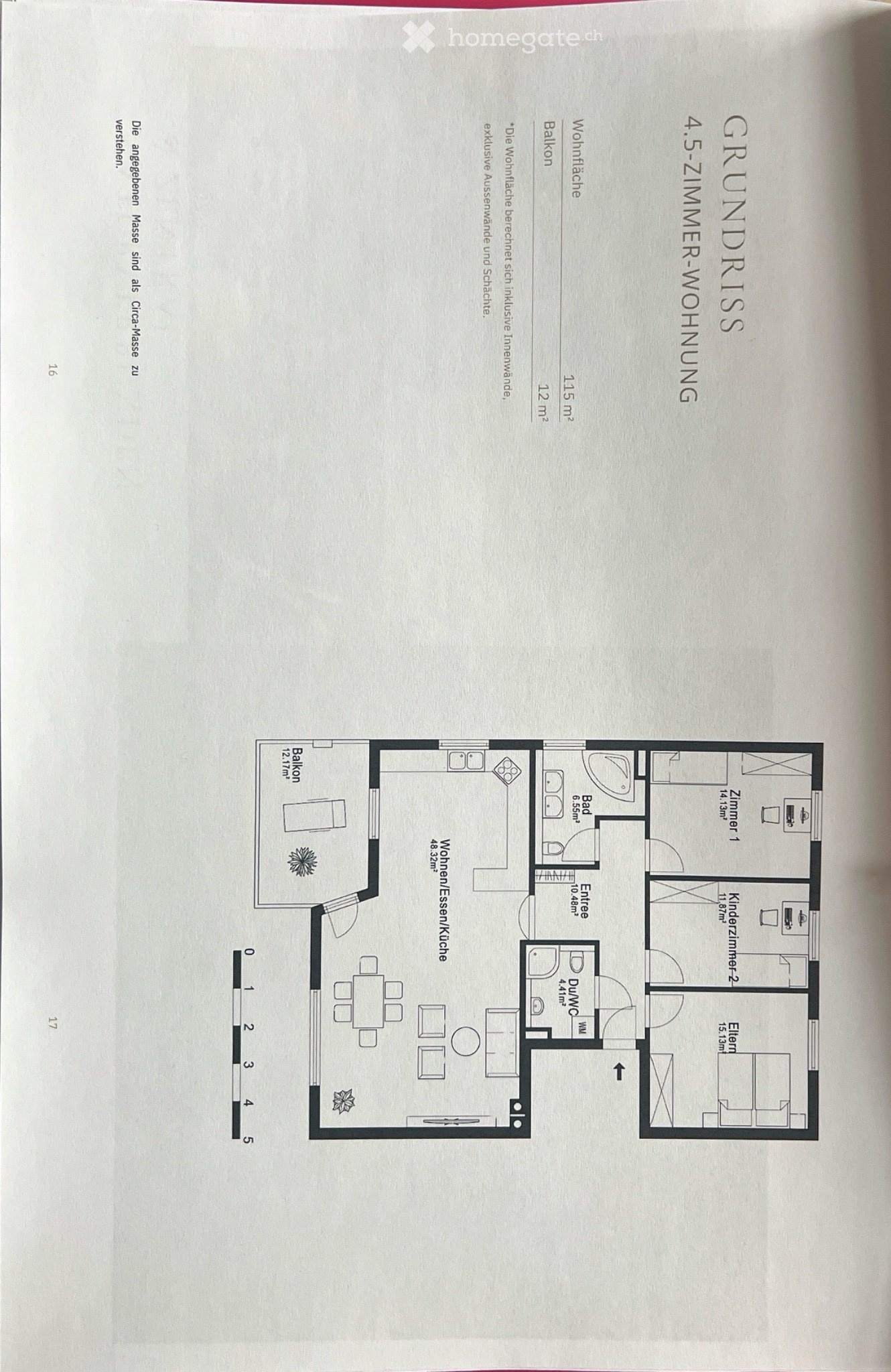 Appartement de 4 pièces, photo 5 sur 5