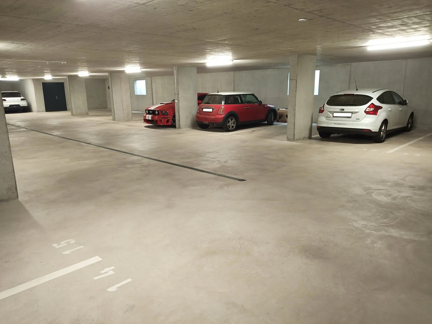 Posto auto sotterraneo