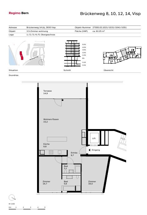Appartement de 2 ½ pièces, photo 9 sur 9