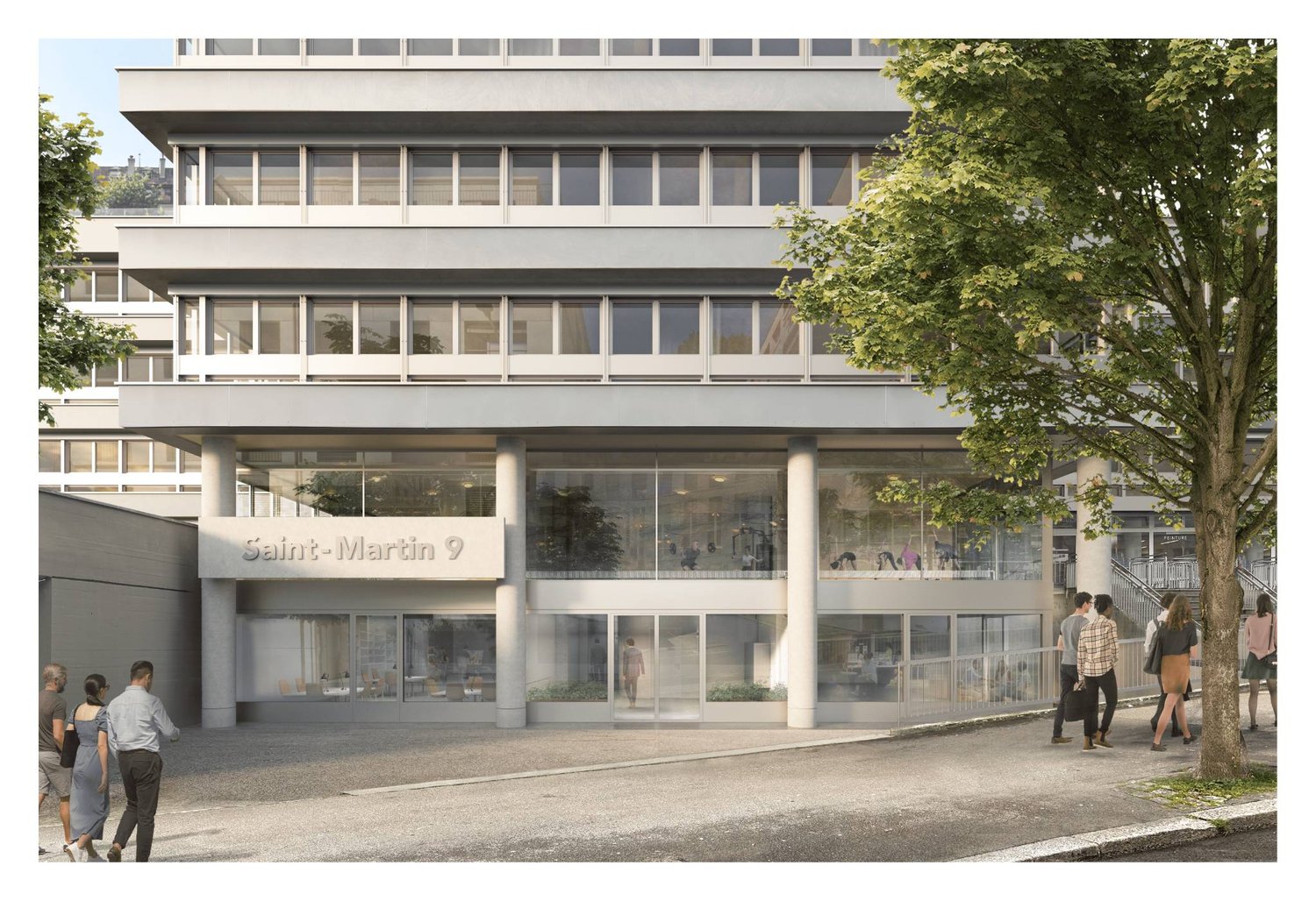 221m² office