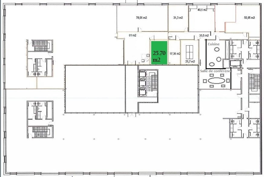 26m² office
