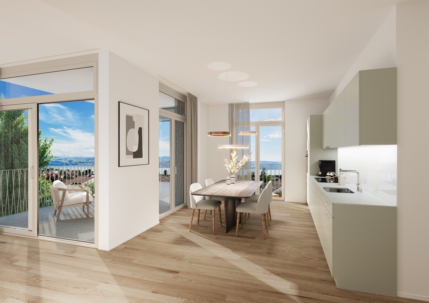 3 ½ pièces appartement