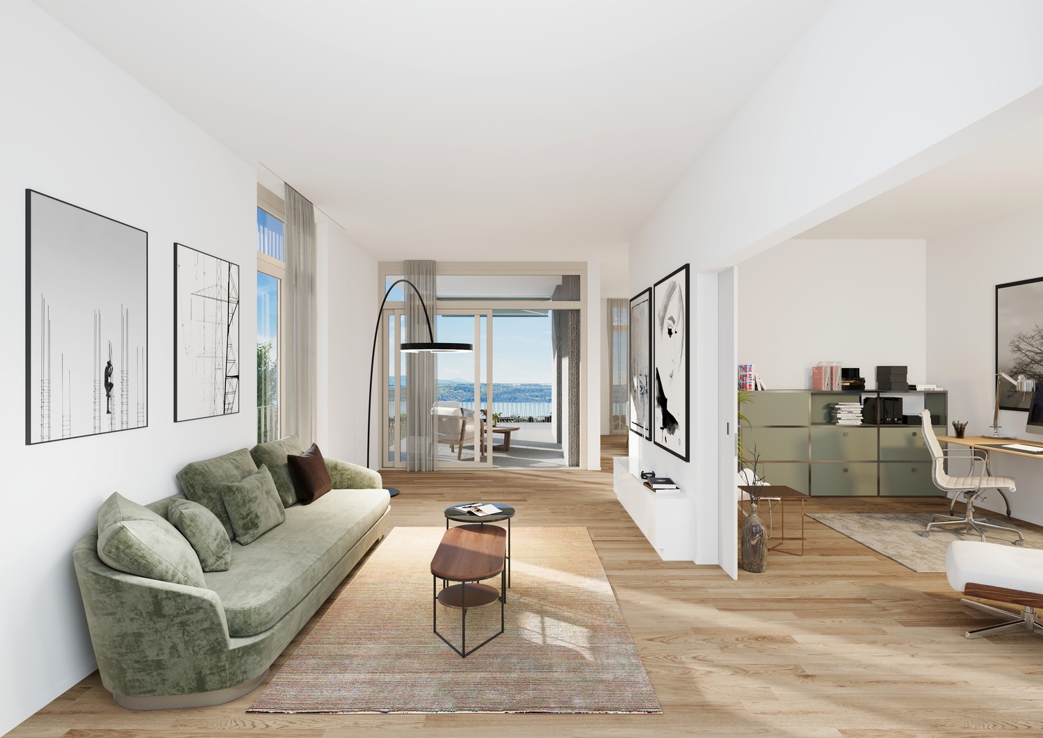 3 ½ pièces appartement