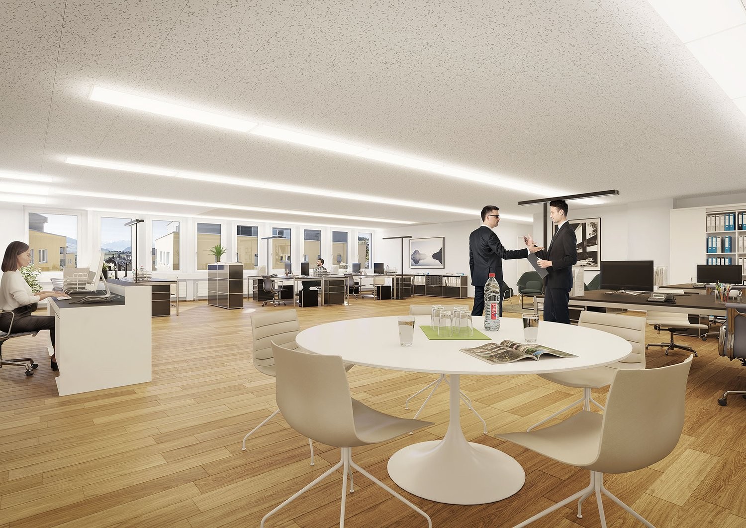198m² bureau