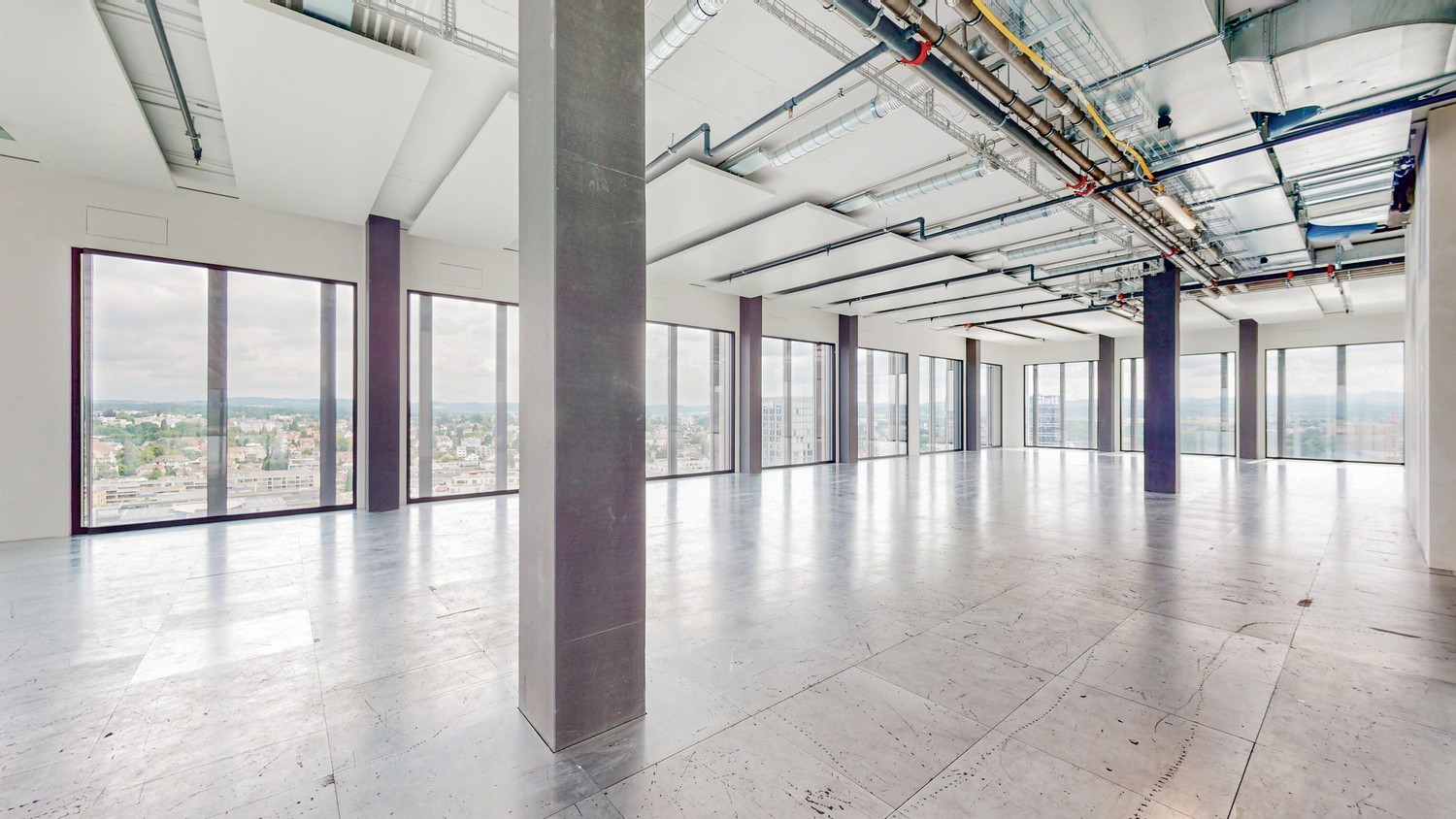 738-4400m² office