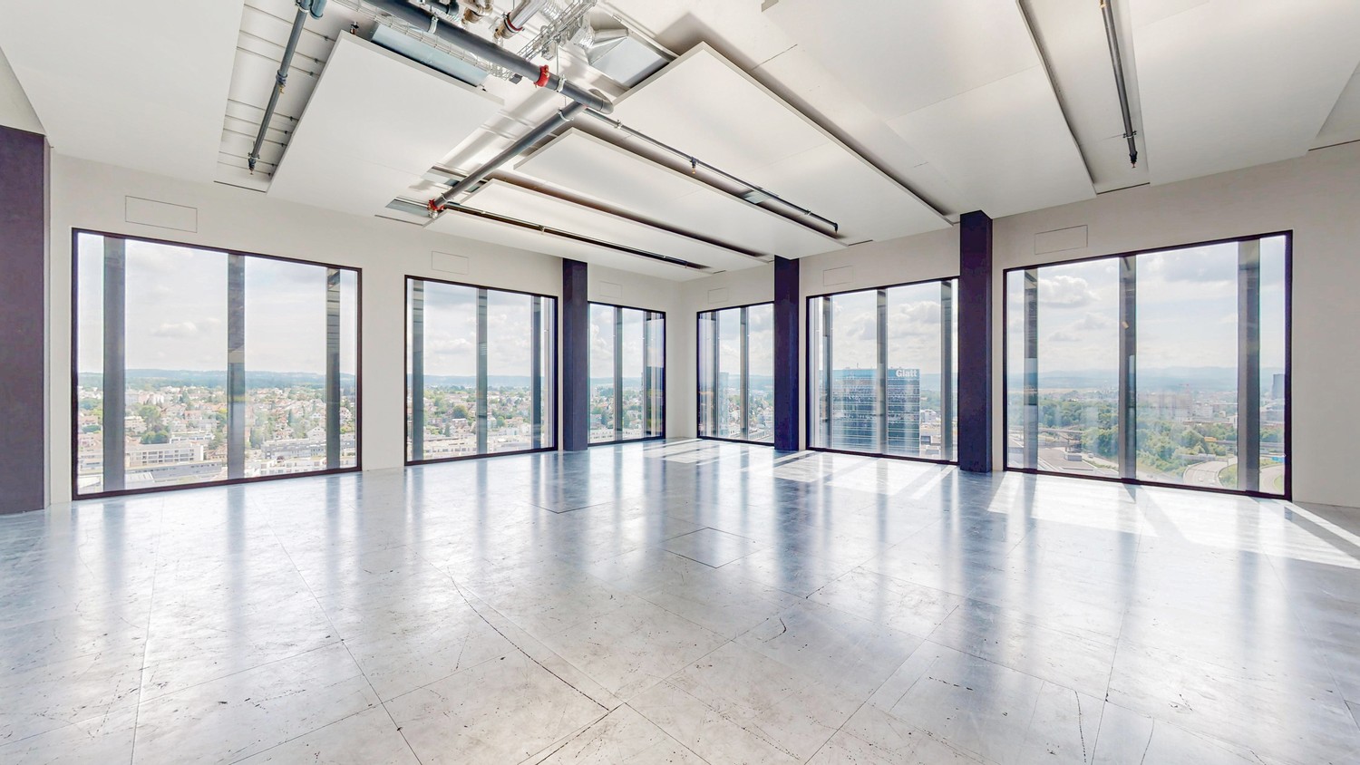 738-4400m² office
