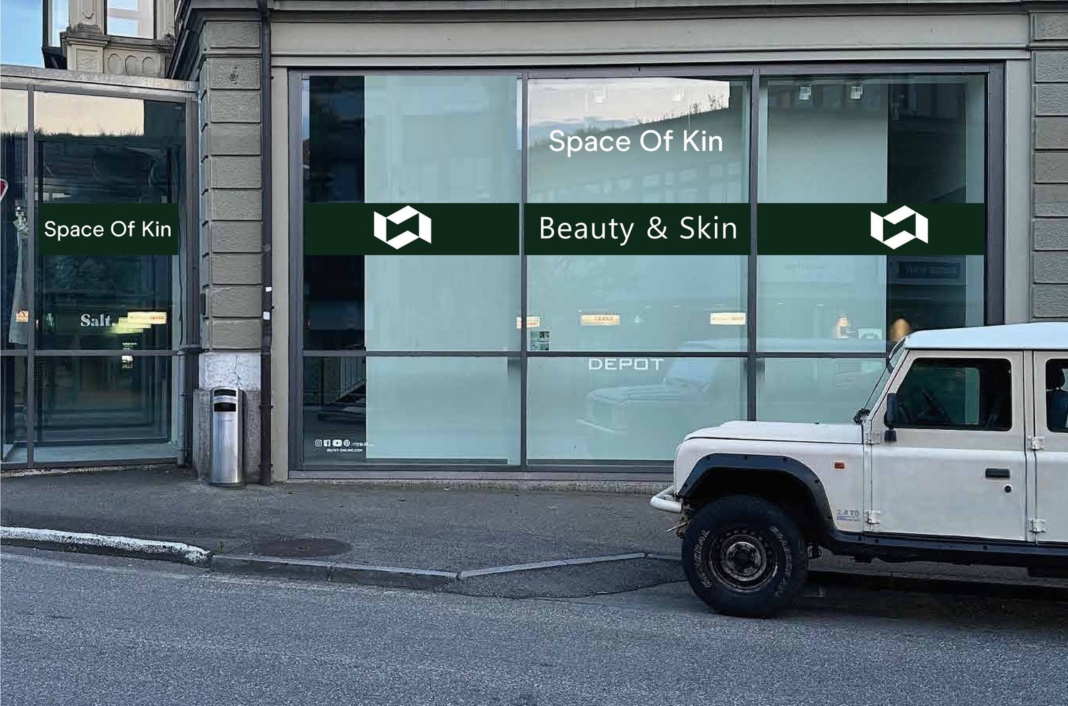 790m² shop
