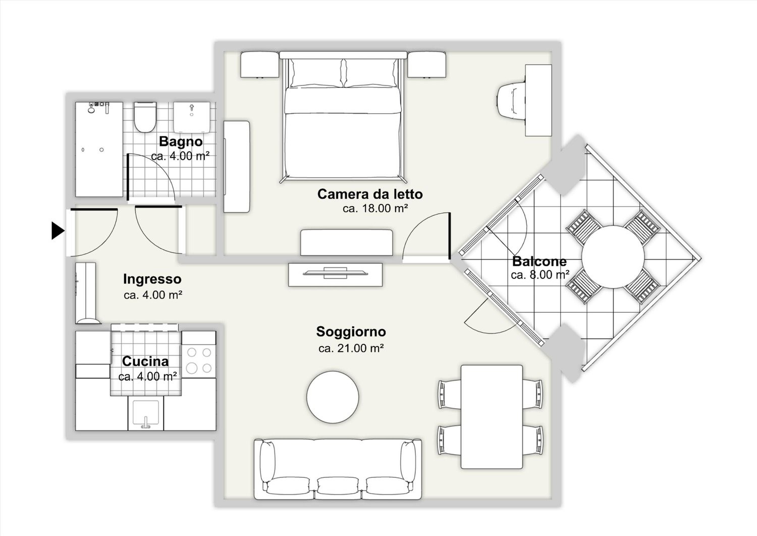 Appartement de 2 ½ pièces, photo 10 sur 10
