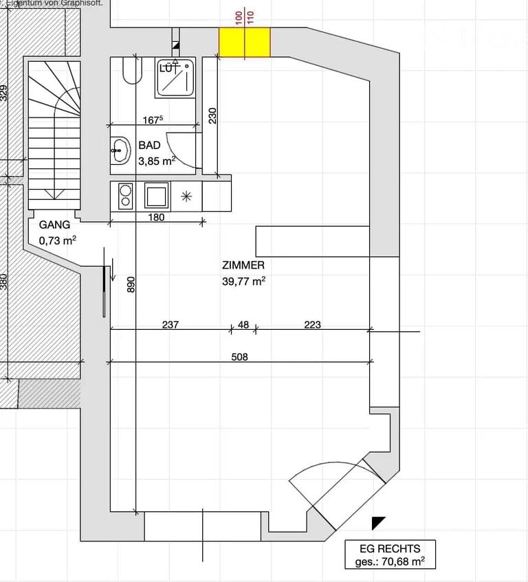 Appartement de 3 pièces, photo 1 sur 3