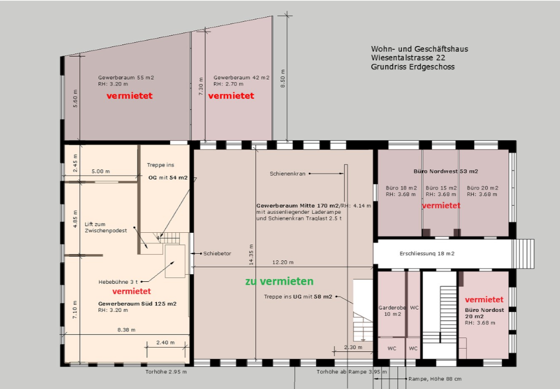 Objet industriel de 228m²