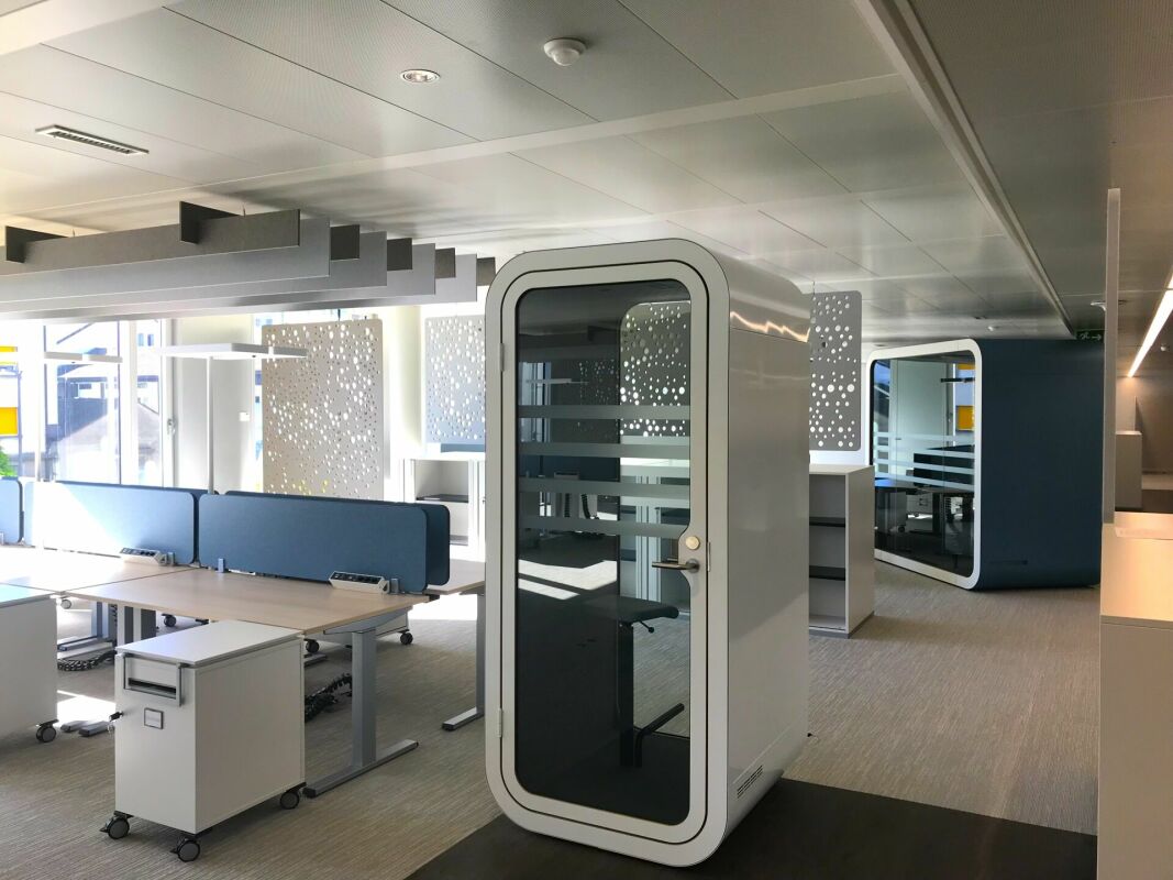 850m² office