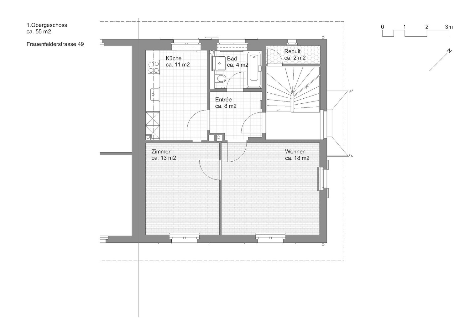Appartement de 2 ½ pièces, photo 5 sur 5