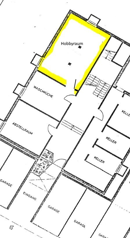 Pièce de loisirs de 35m²