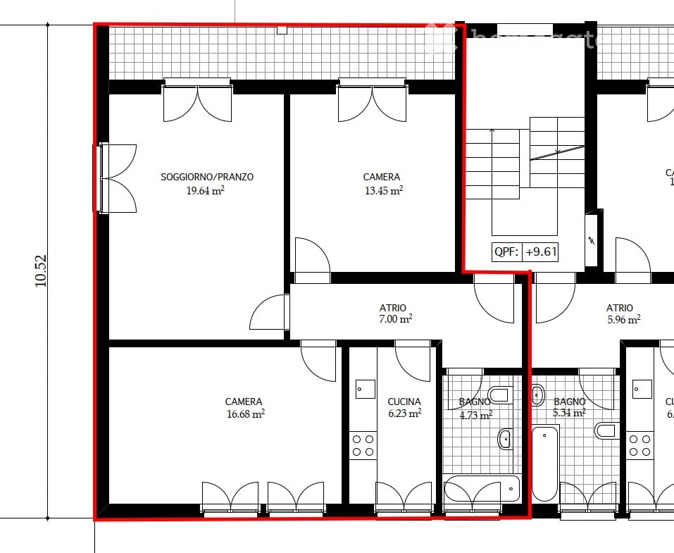 Appartement de 3 ½ pièces, photo 1 sur 5
