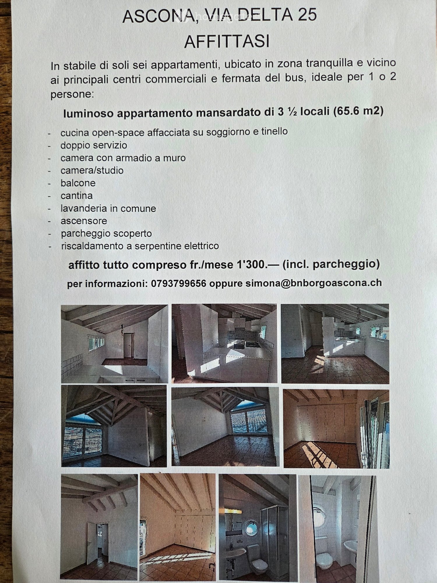 Appartement de 2 ½ pièces, photo 1 sur 2