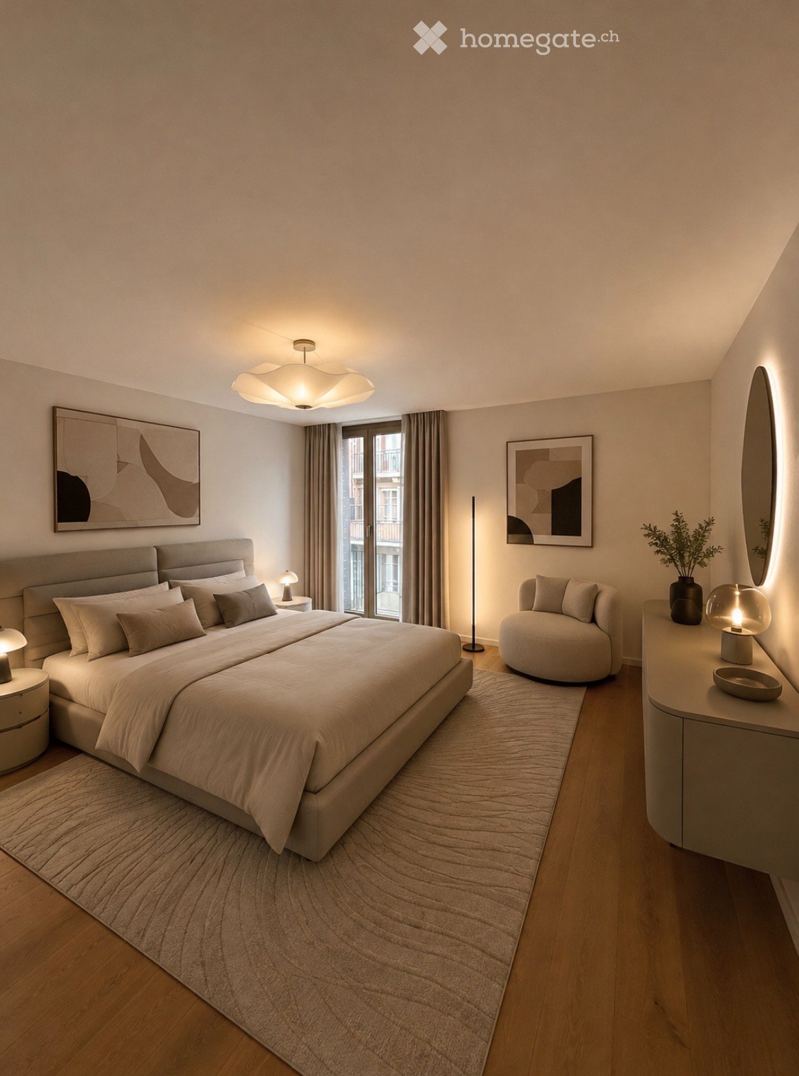 6 rooms apartment