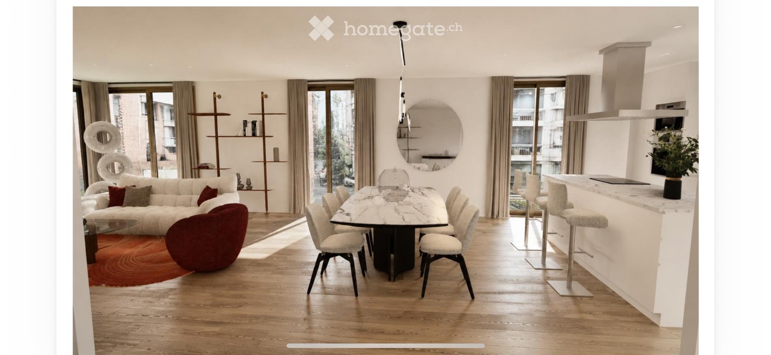 6 rooms apartment