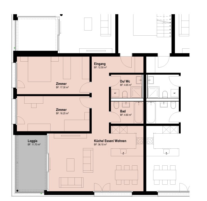 Appartement de 2 ½ pièces, photo 7 sur 8