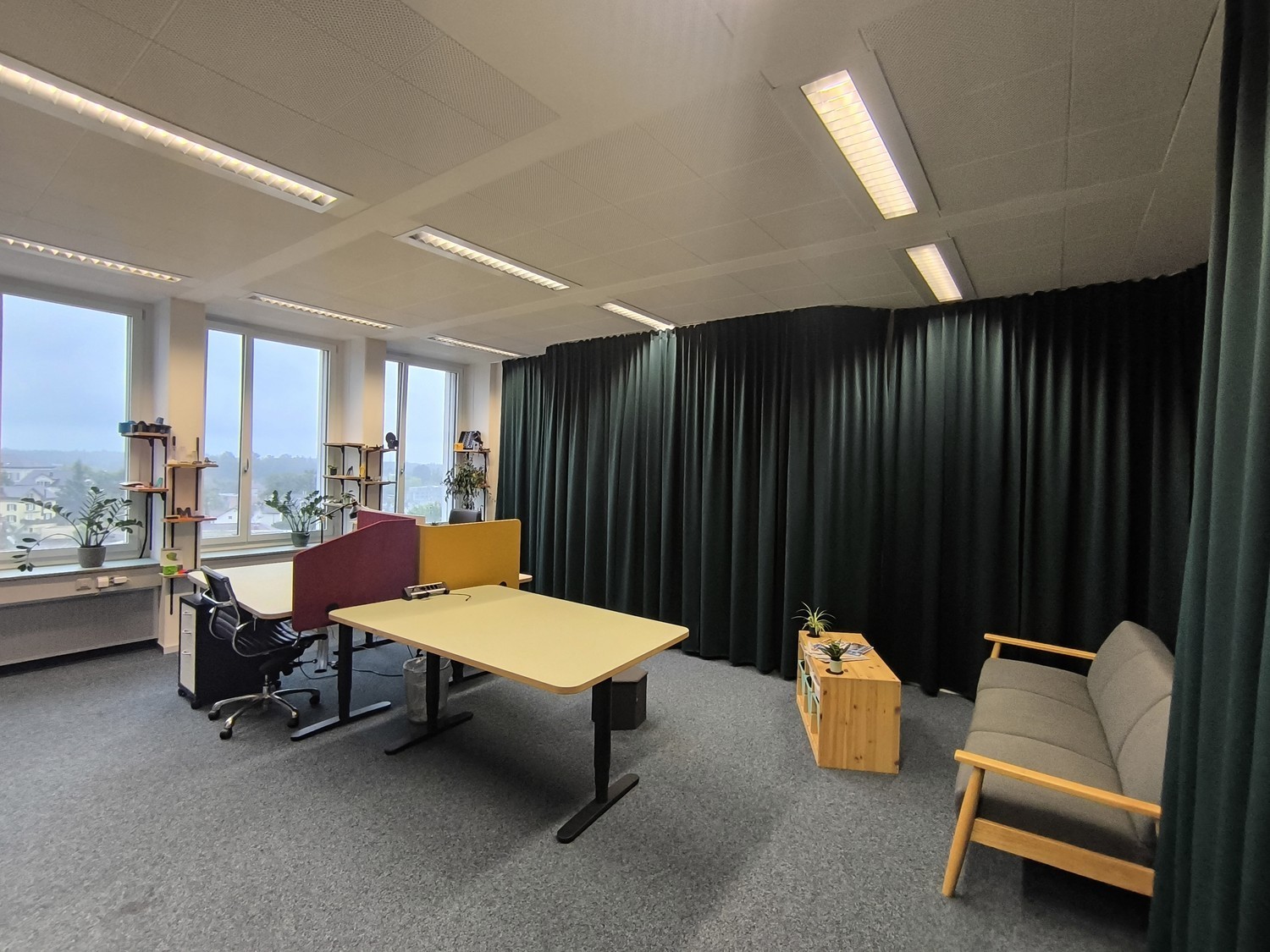 80m² bureau