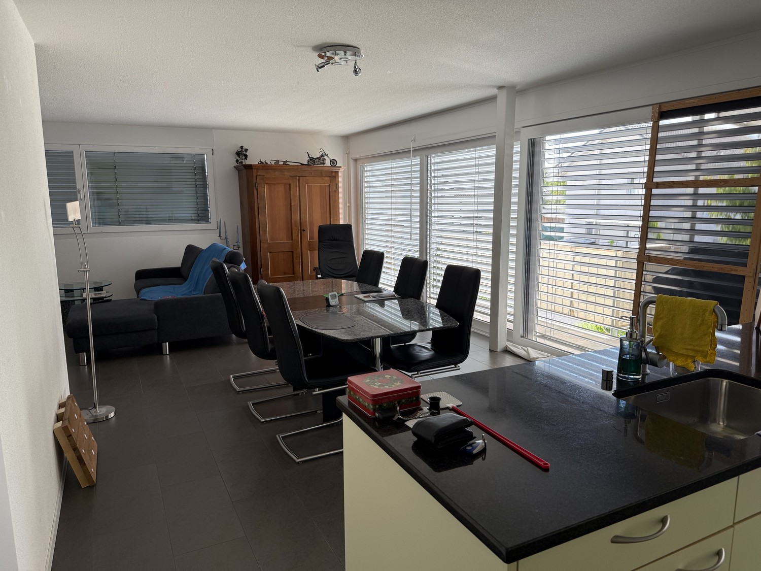 Appartement de 4 ½ pièces","description":"Cet appartement séduit par une zone de vie et de repas spacieuse et baignée de lumière, ainsi que par une atmosphère de vie agréable et moderne. Les grandes façades vitrées assurent beaucoup de lumière naturelle tout en offrant un beau lien avec l'extérieur., photo 4 sur 6