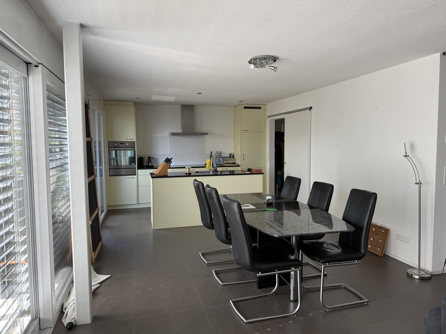 Appartement de 4 ½ pièces","description":"Cet appartement séduit par une zone de vie et de repas spacieuse et baignée de lumière, ainsi que par une atmosphère de vie agréable et moderne. Les grandes façades vitrées assurent beaucoup de lumière naturelle tout en offrant un beau lien avec l'extérieur., photo 3 sur 6