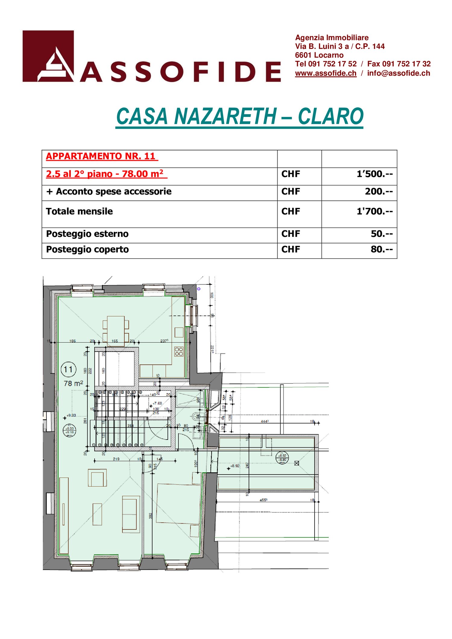 2 ½ pièces appartement, photo 10 sur 10