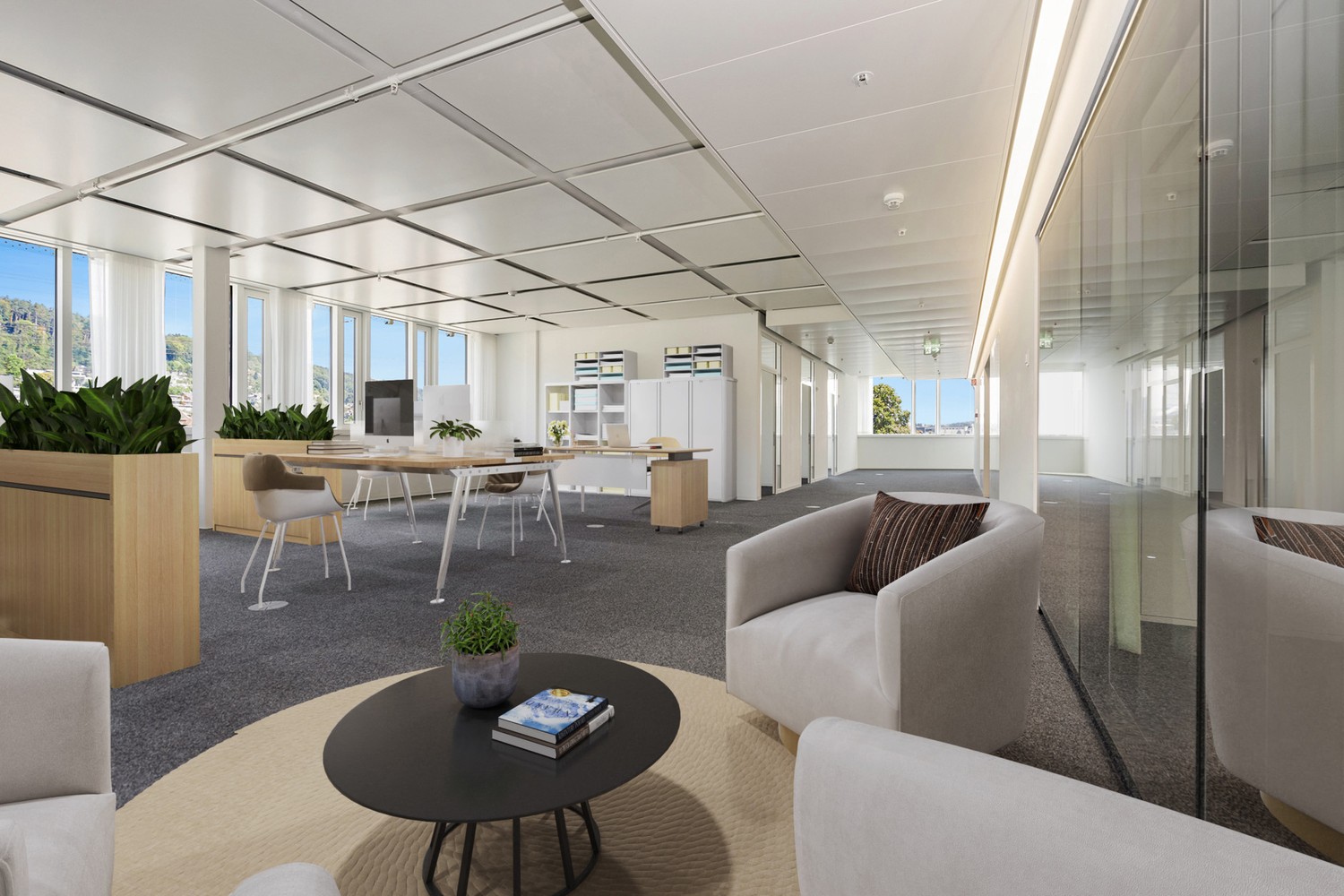 705m² de bureaux