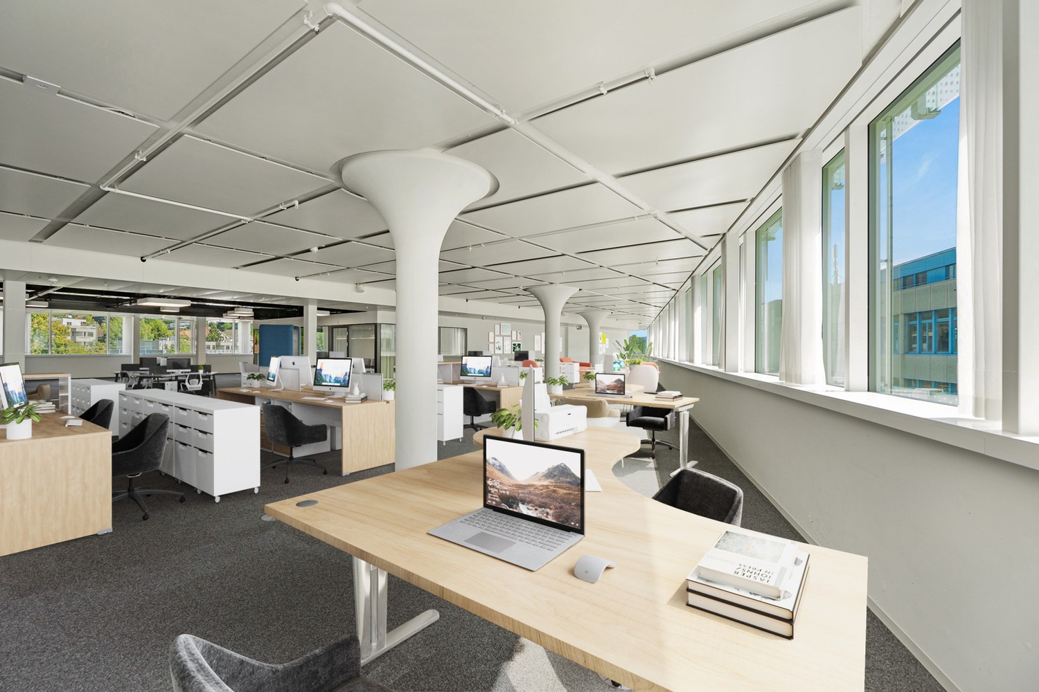 705m² de bureaux
