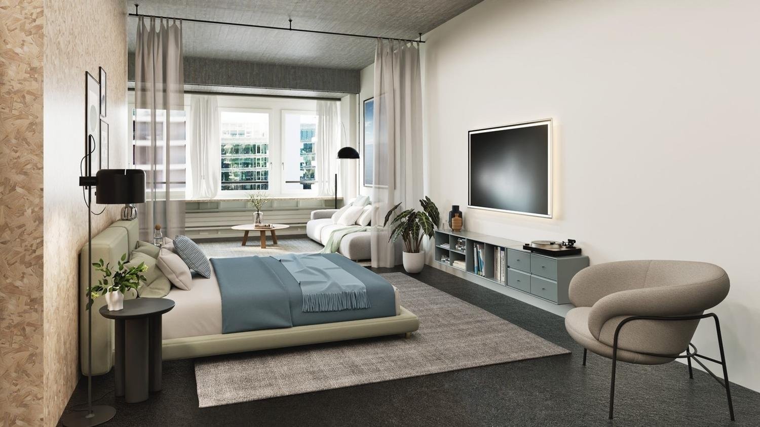 Loft 1 ½ pièces