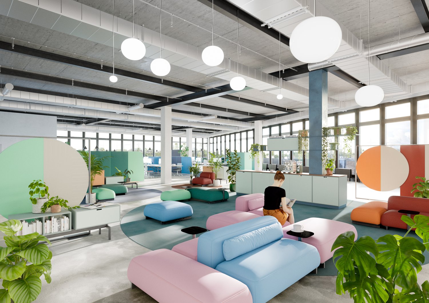 Bureau de 1021m²