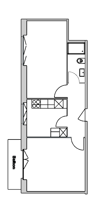 Appartement de 2 pièces, photo 7 sur 7