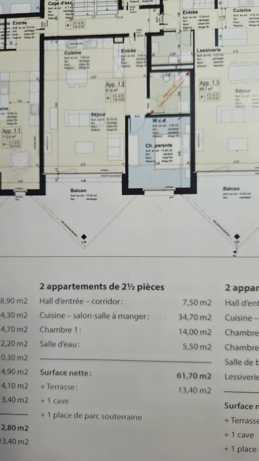 2 ½ rooms apartment, photo 6 sur 7