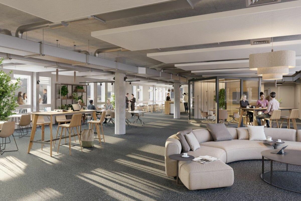 3700m² de bureaux