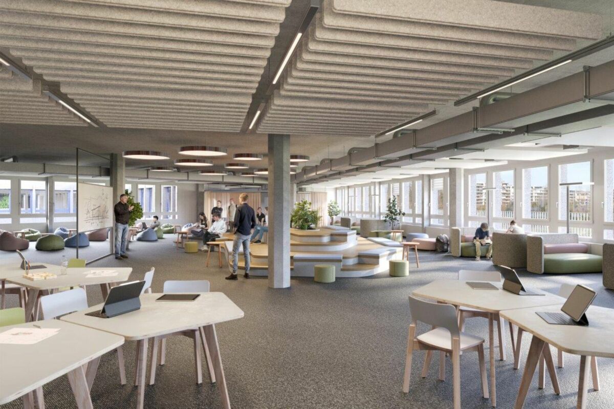 3700m² de bureaux