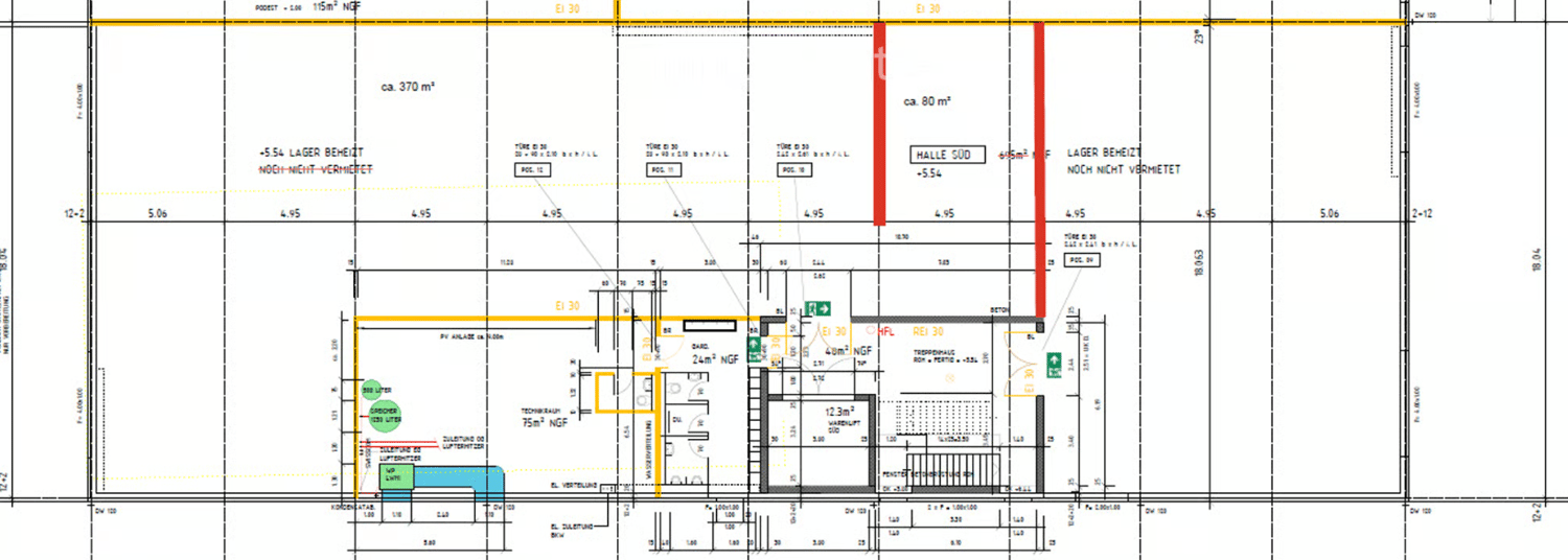 Objet industriel de 370m²