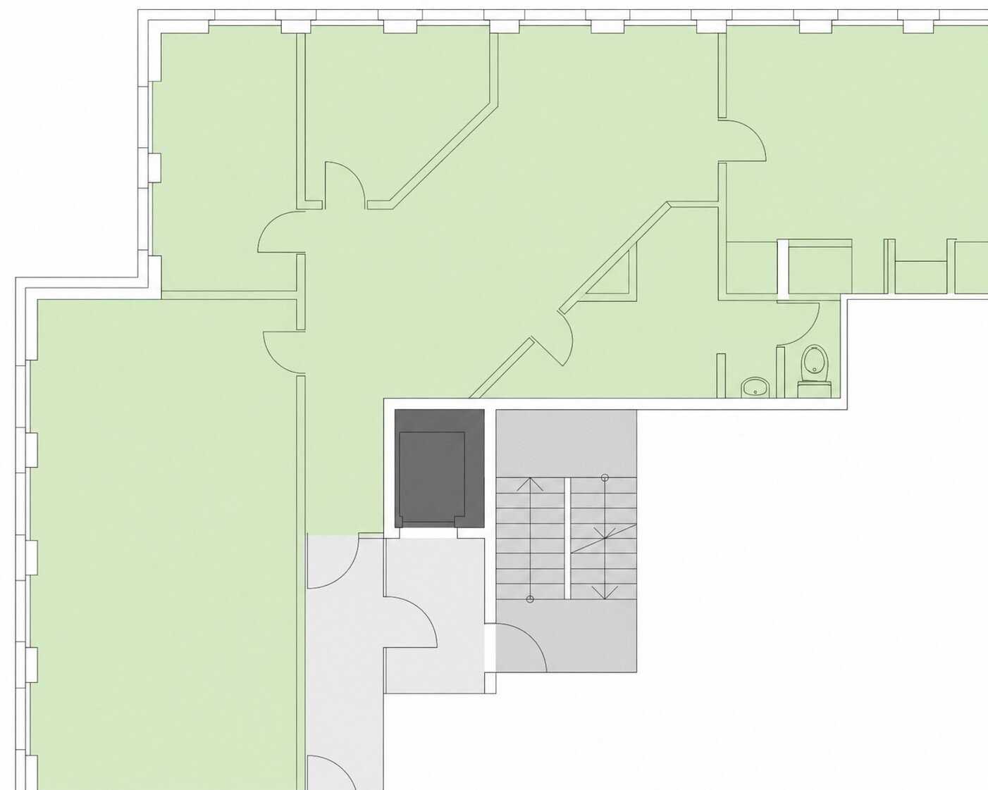 135m² bureau