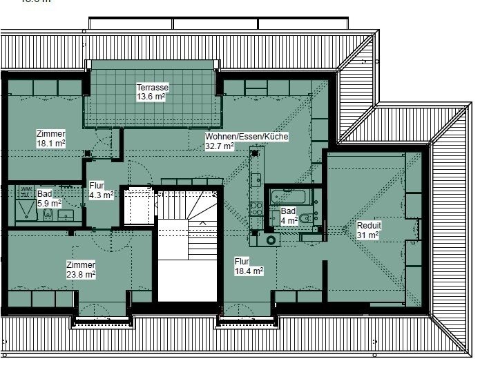 duplex 3 pièces, photo 6 sur 6