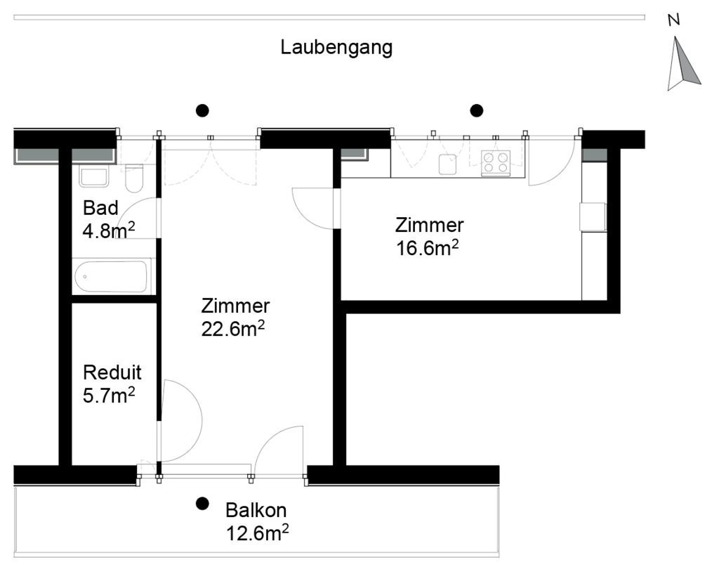 Appartement de 2 pièces, photo 8 sur 8