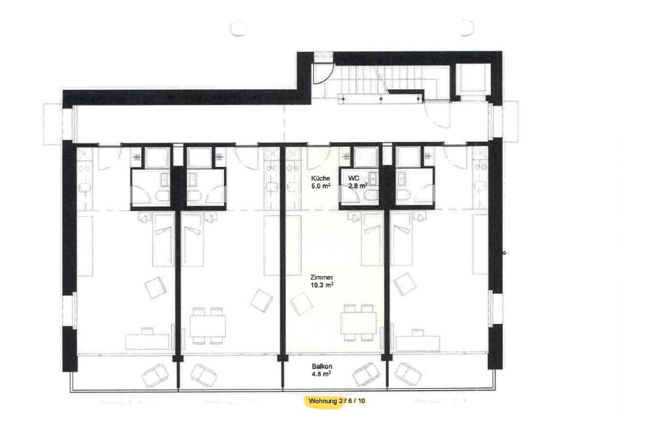 Appartement de 2 pièces, photo 8 sur 8