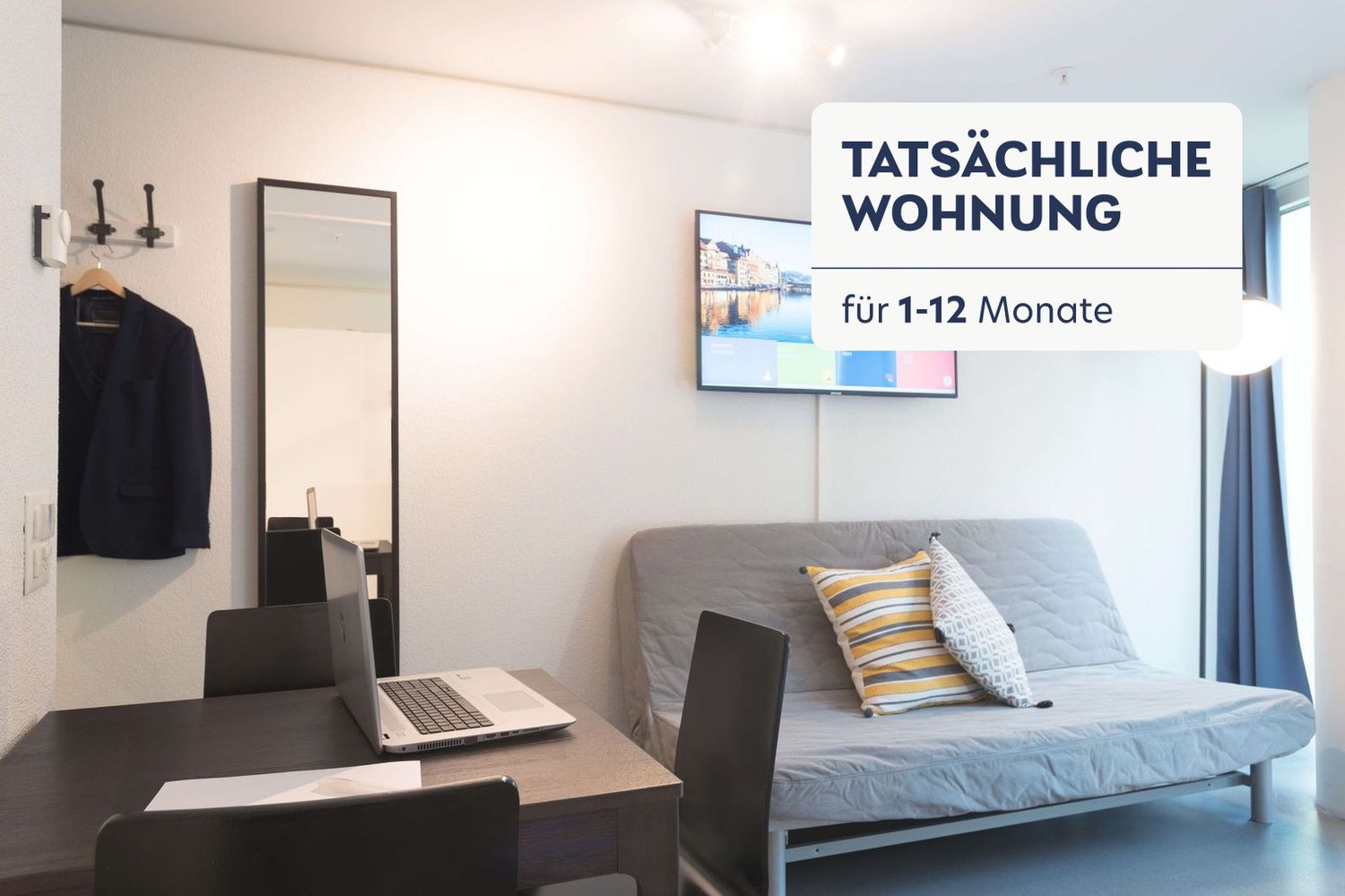 Appartement meublé de 2 pièces, photo 2 sur 10