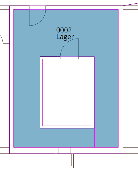 34m² cellar compartment