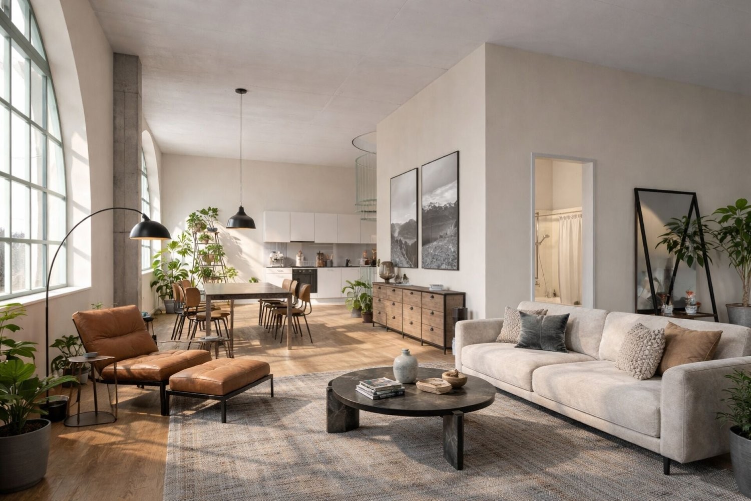 Loft de 1 ½ pièce