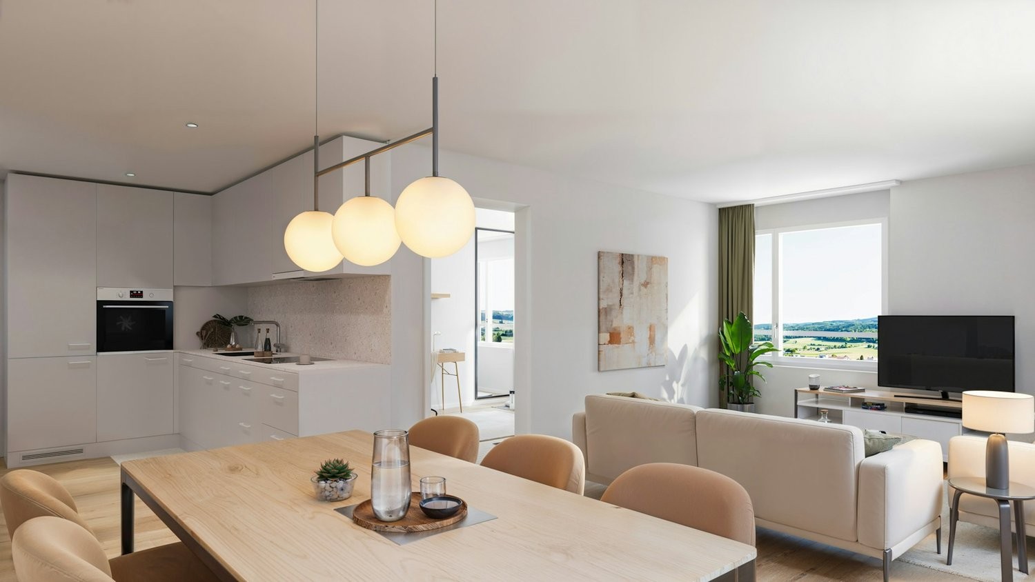 Appartement de 3 ½ pièces