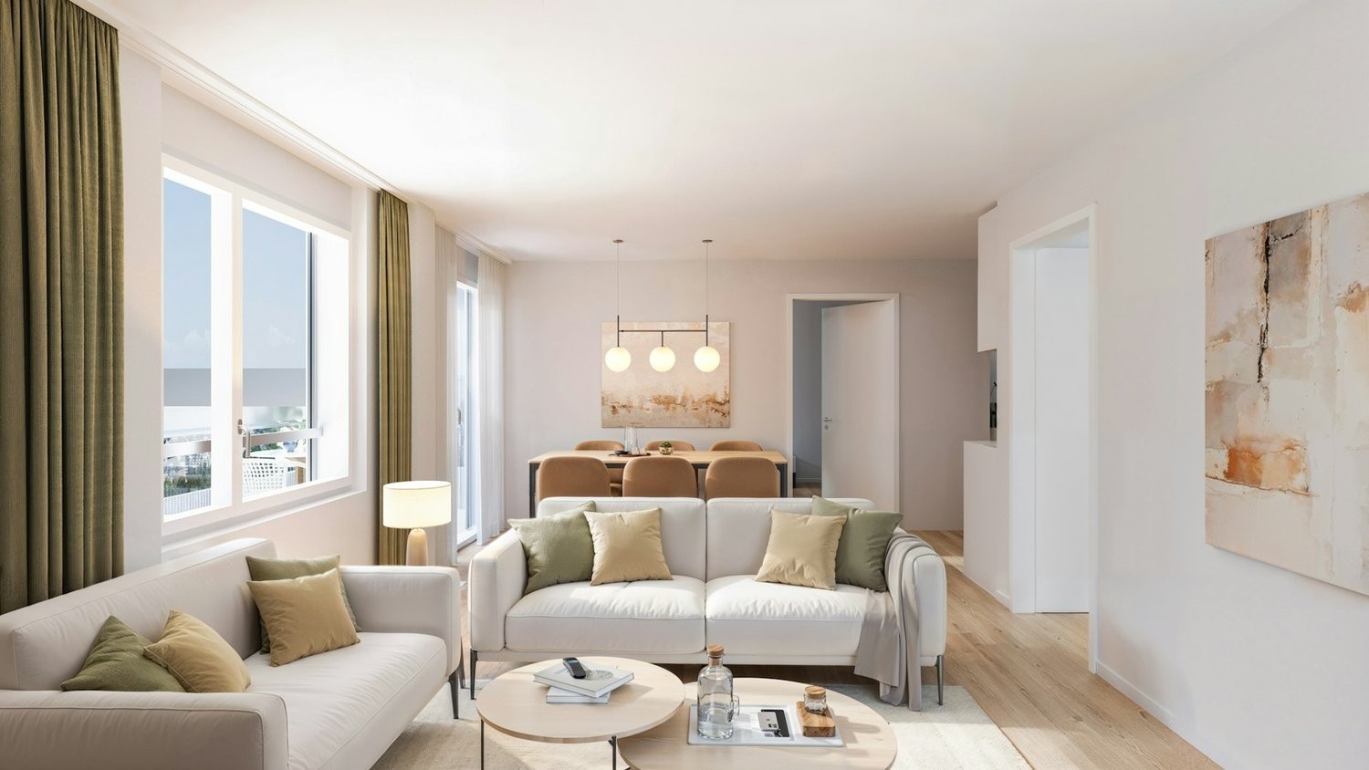 Appartement de 3 ½ pièces