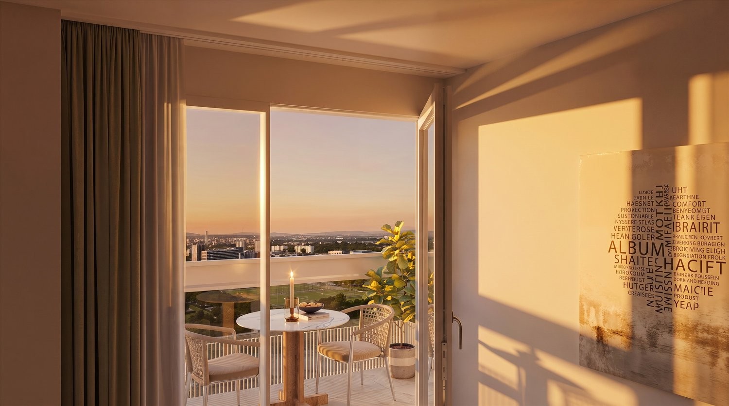 Appartement de 3 ½ pièces